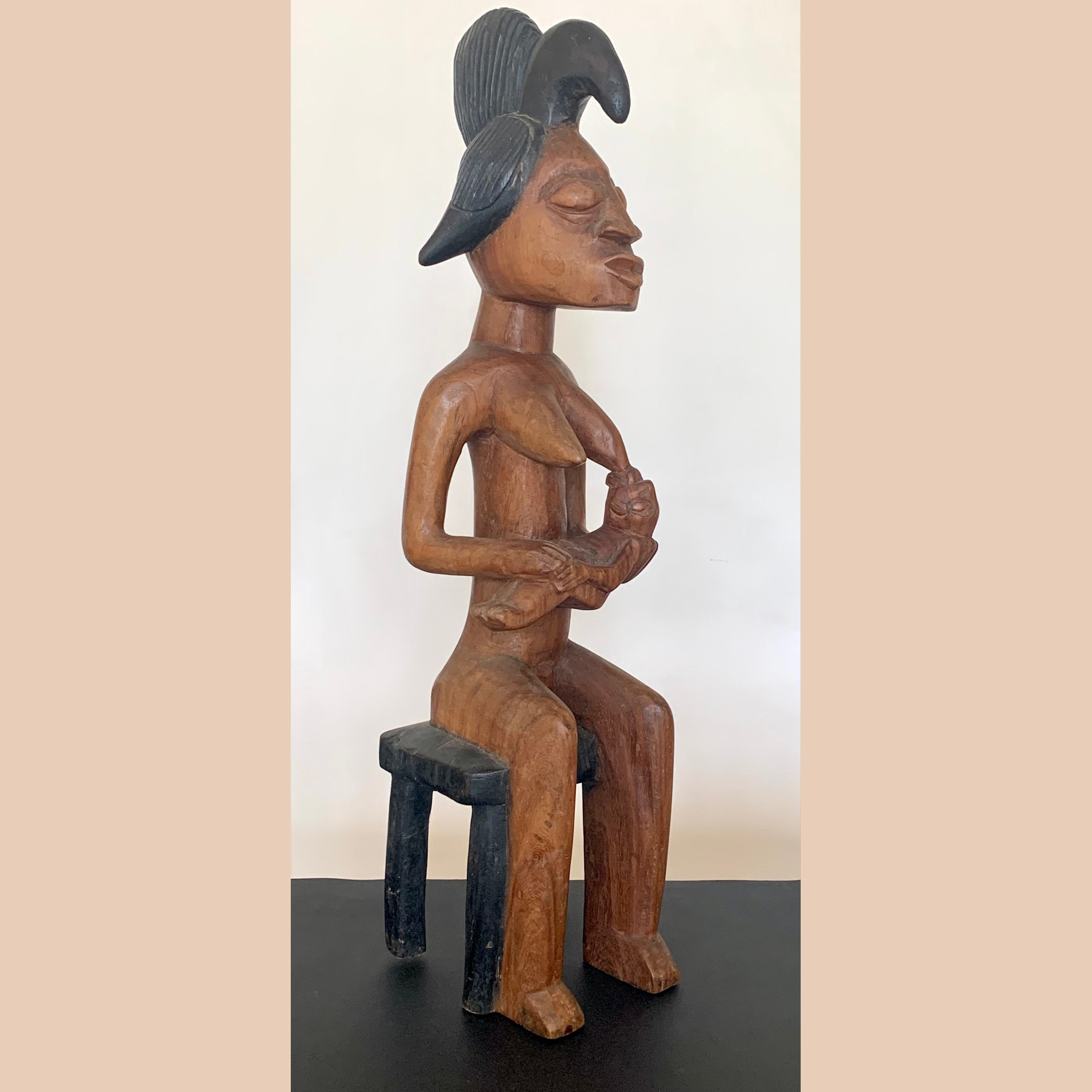 Tribal Senefo Maternity Figure