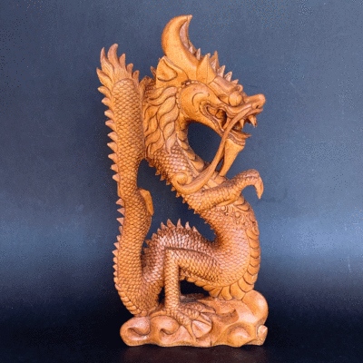 Hand Carved Balinese Dragon