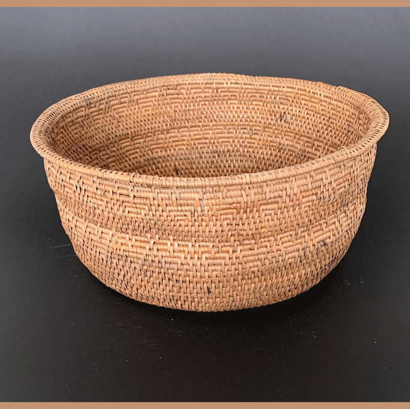 Large Reed Basket Hand Woven Ata Reed Basket – Artefact Store