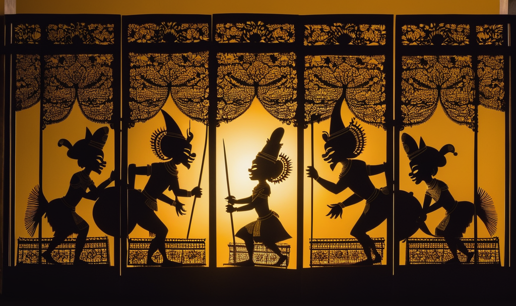 Header Photo Performance Wayang Kulit Shadow Puppet Play 2d The Puppets Behind A Screen Puppets Are Black Shadows 475813516
